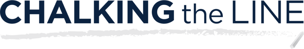 "Chalking the Line" logo