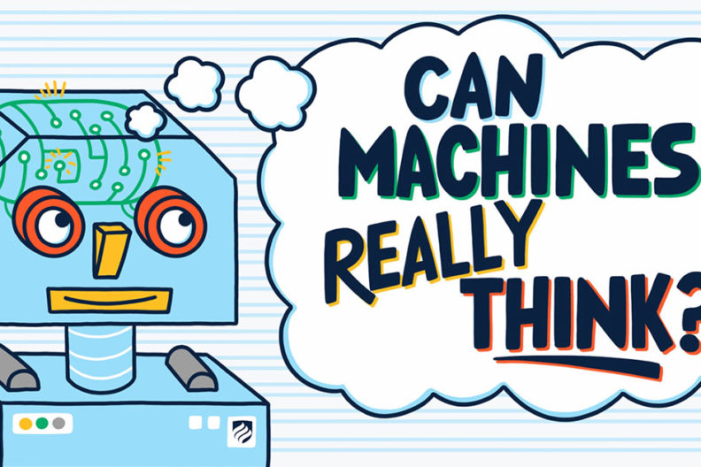 Can machines think? The answer might surprise you, given the great strides that have been made in machine learning.