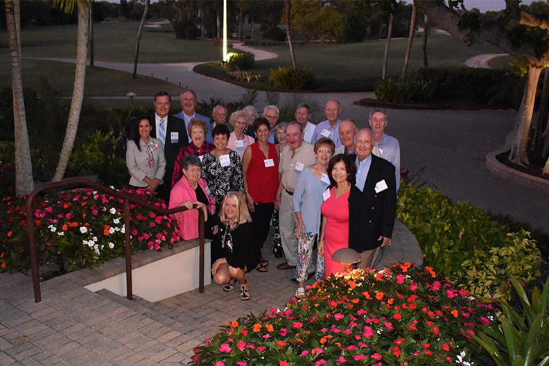 Elmhurst University alumni at the President's Road Trip event in Naples, FL.