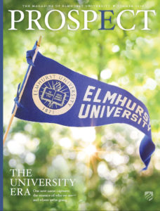 The cover of the Summer 2020 issue of Prospect magazine features a blue pennant that reads 