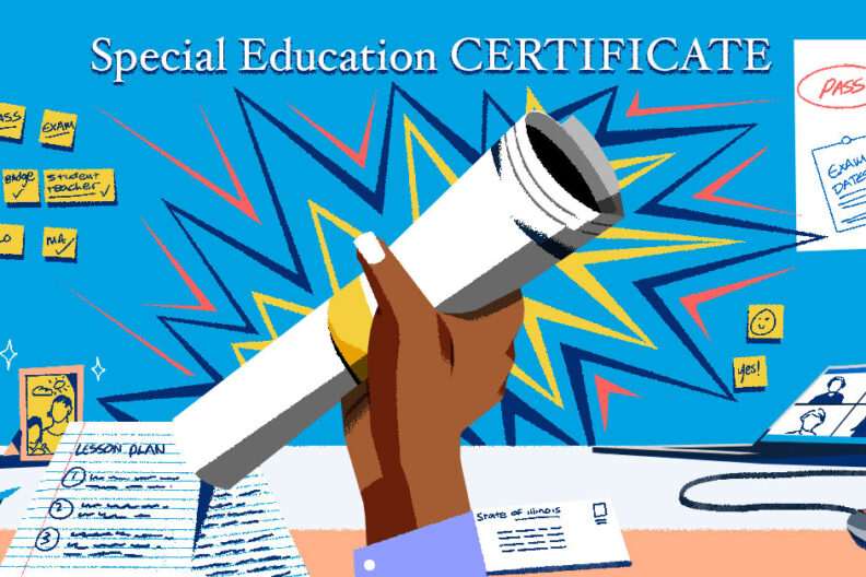 special education certificate blog illustration