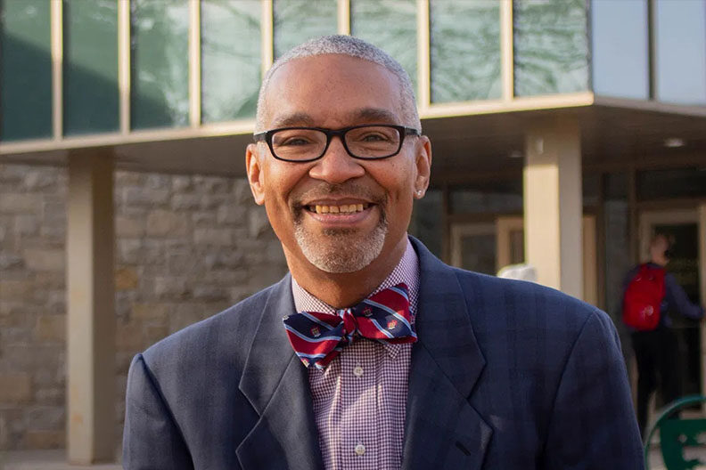 Bruce King, Vice President of Equity and Inclusion at Elmhurst University.
