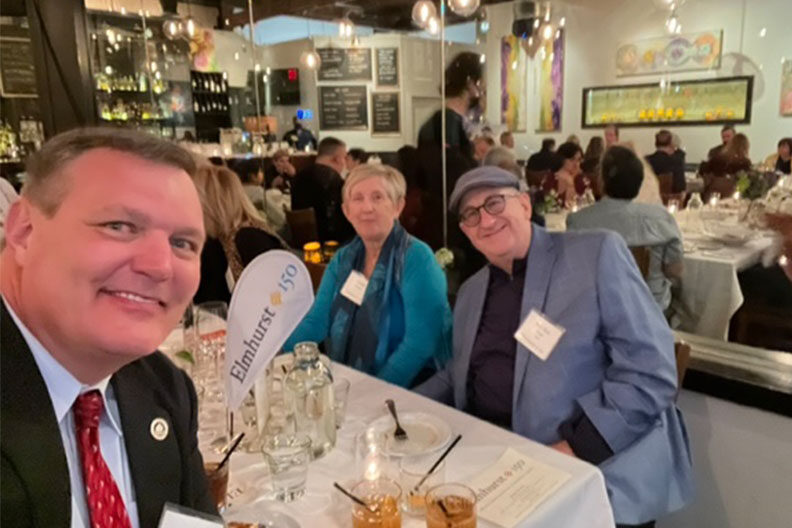 A group of guests at the President's Road Trip Los Angeles event.