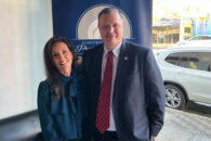 Troy and Annette VanAken at the 2022 President's Road Trip Los Angeles event.