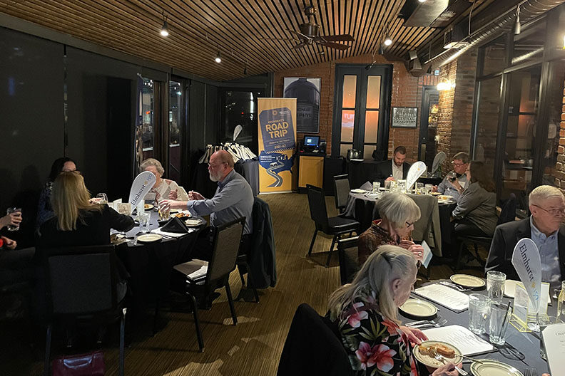 Guests at the President's Road Trip Denver event.