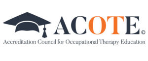 Accreditation Council for Occupational Therapy Education (ACOTE) logo.