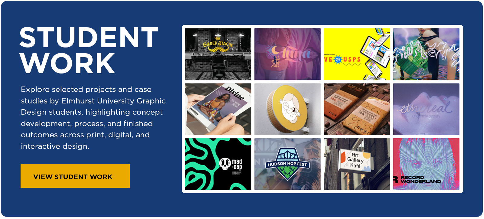 Elmhurst University Graphic Design Behance – Banner