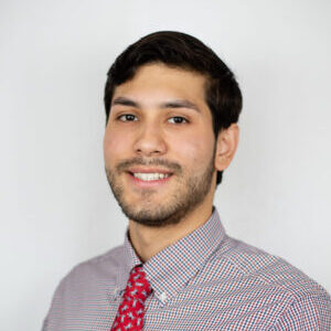 Headshot of Mateo Gomez Bedoya in front of a blank background