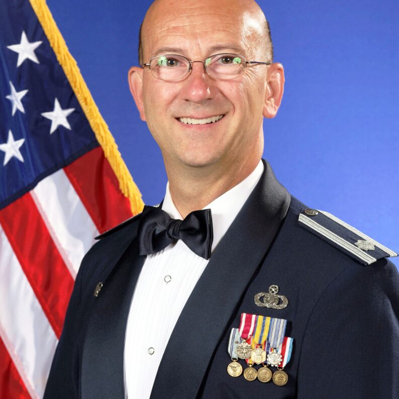 Lt Col Bryan Miller Headshot Photo